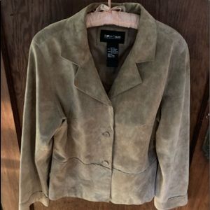 BRANDON THOMAS 💯 Percent Leather Jacket Size XL.